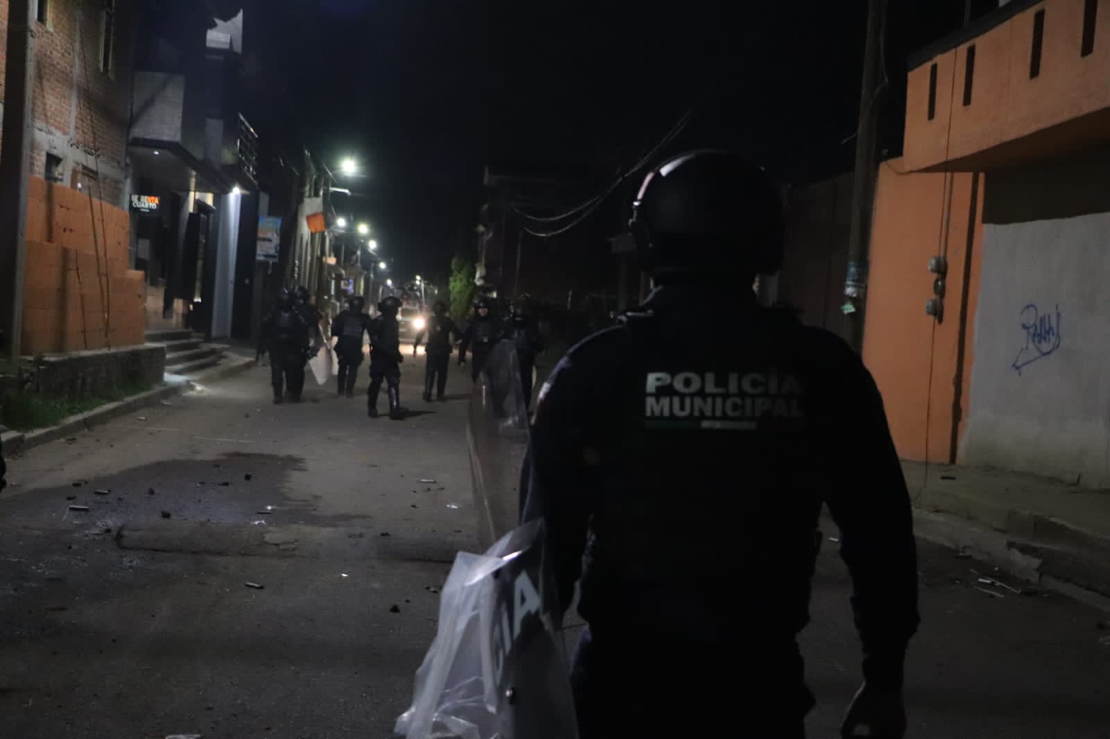 Saldo blanco durante festividad de "Los Animeros" en San Pedro Cholula