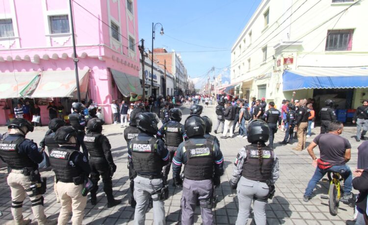 Por: Cortesía Realizan operativo permanente en zona de pescados y mariscos en Puebla