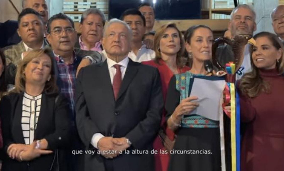 Por: Cortesía Lorena Cuéllar aparece en 2 fragmentos del documental de Claudia Sheinbaum