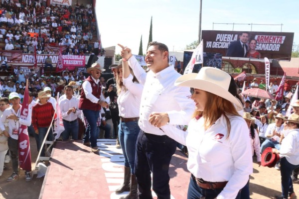 Confía Armenta que Morena dará continuidad a legado de AMLO en elecciones del 2024