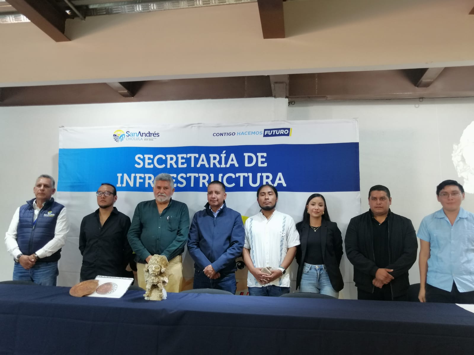 Por: Cortesía Lula Pineda Descubrimientos arqueológicos hallados en San Andrés Cholula podría exhibirse en nuevo museo de sitio en la entidad