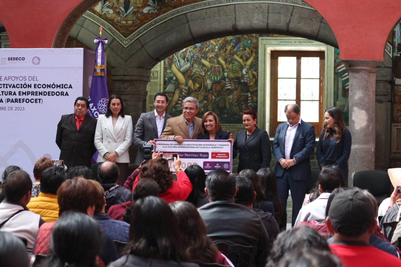 Por: Cortesía Dan apoyos a emprendedores en Tlaxcala
