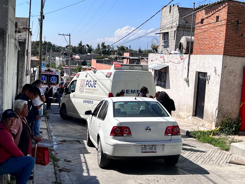 Micaela murió presuntamente en manos de su hijo, en Panotla; el responsable está prófugo