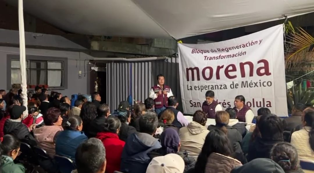 Por: Cortesía Lula Pineda No a la intervención de dos o tres personas en Morena, San Andrés Cholula es de todos: Unidos por San Andrés Cholula