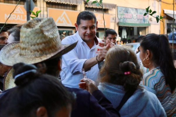 Por: Cortesía Armenta confía en que estará incluido en encuesta final de Morena