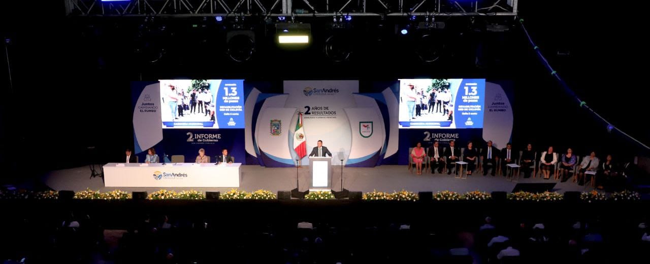 Comunicado oficial El cambio de rumbo en San Andrés Cholula continúa, Mundo Tlatehui rinde Segundo Informe de Gobierno
