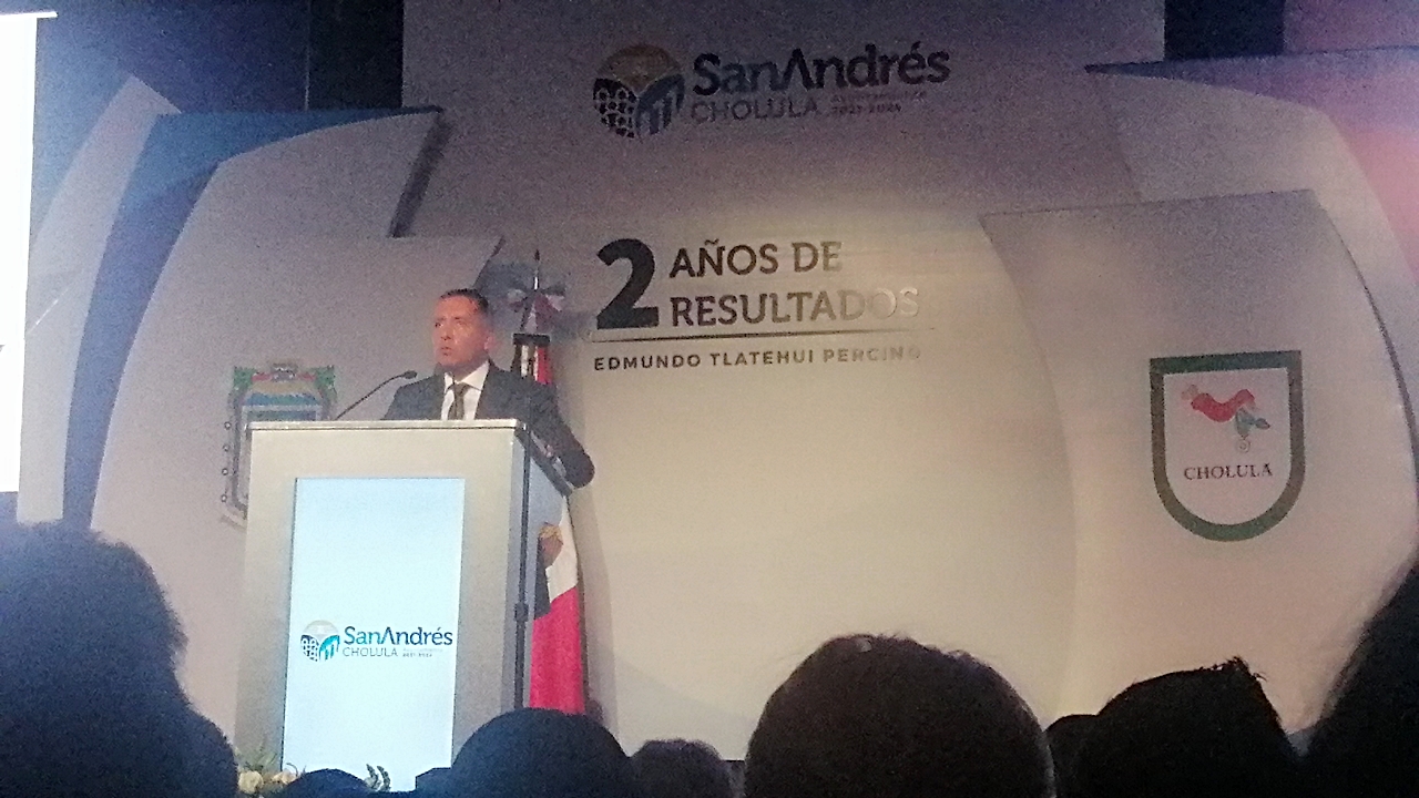 Por: Cortesía Lula Pineda Edmundo Tlatehui presenta Segundo Informe de Gobierno 2023