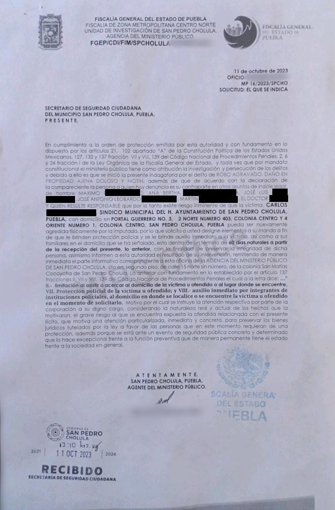Comunicado oficial COMUNICADO