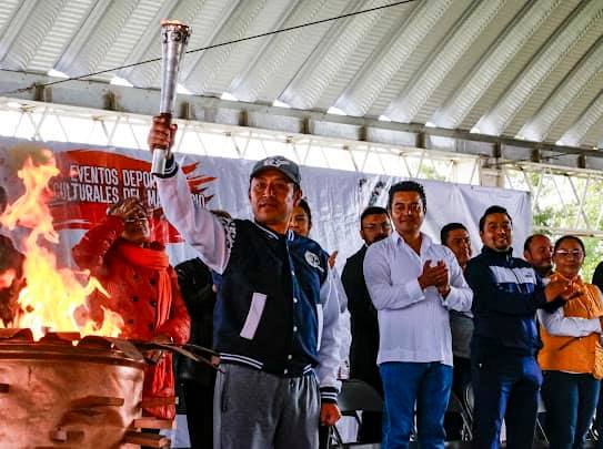 Participa Omar Pérez Torres como invitado especial en los Juegos Magisteriales de San Andrés Cholula