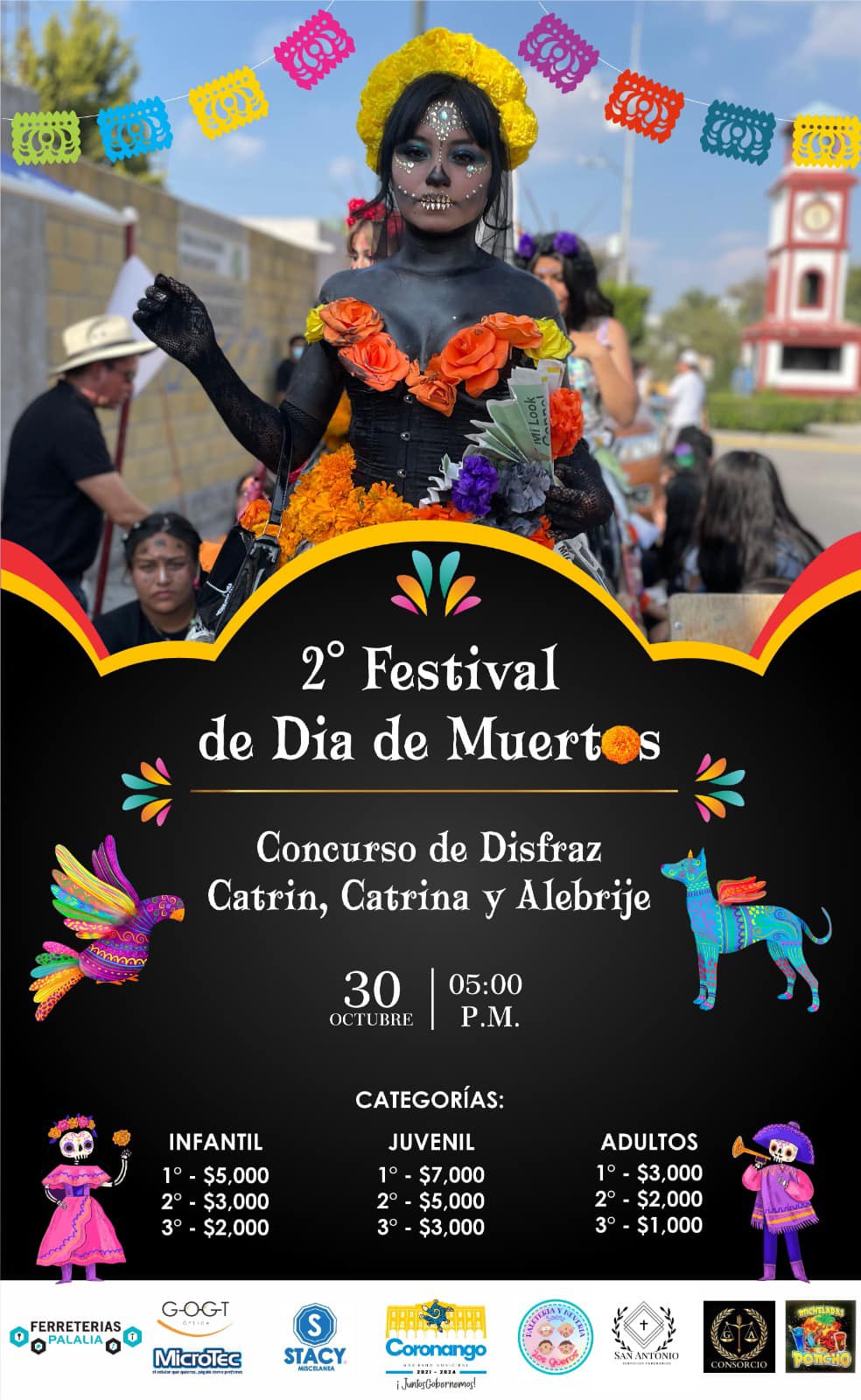 Por: Cortesía Lula Pineda Coronango prepara 2º Festival de Día de Muertos con concursos