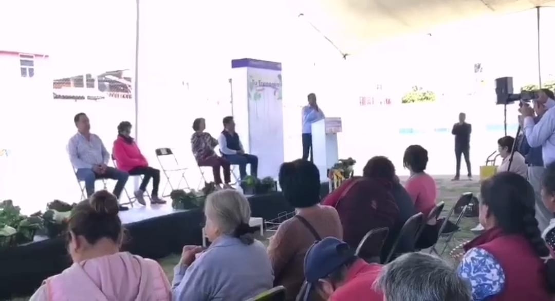 Edmundo Tlatehui apoya a familias a través del programa "Nutriendo tu Economía"