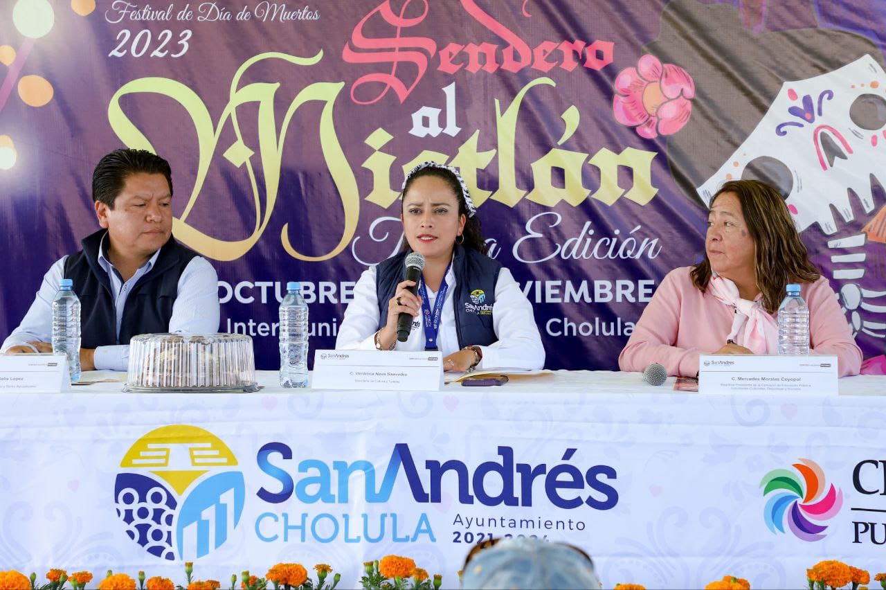 Comunicado oficial Presenta Ayuntamiento de San Andrés Cholula la tercera edición "Sendero al Mictlán"