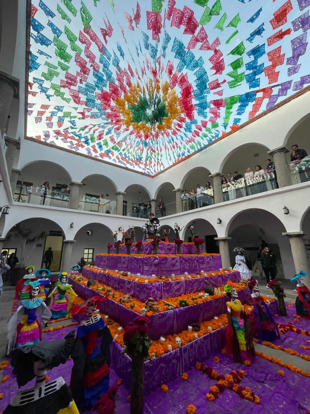 Participa San Pedro Cholula en el Corredor Metropolitano de Ofrendas