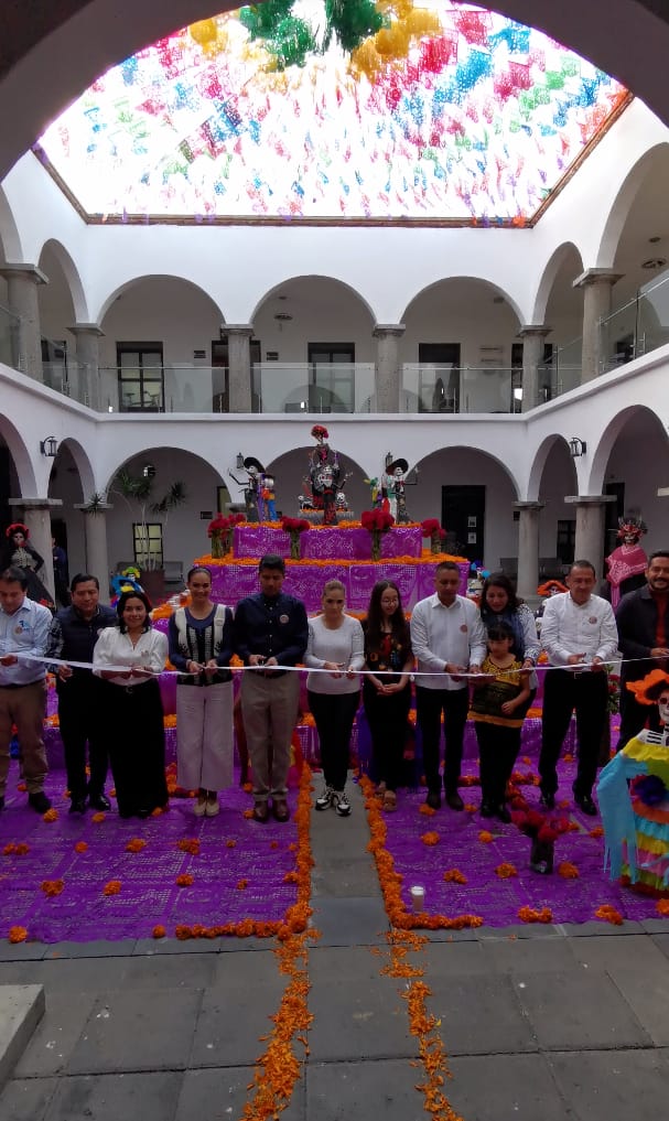 Comunicado oficial Participa San Pedro Cholula en el Corredor Metropolitano de Ofrendas