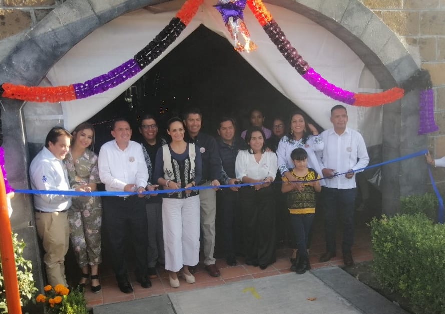 Cuautlancingo primer municipio de zona conurbada en abrir recorrido de Corredor de Ofrendas Metropolitano