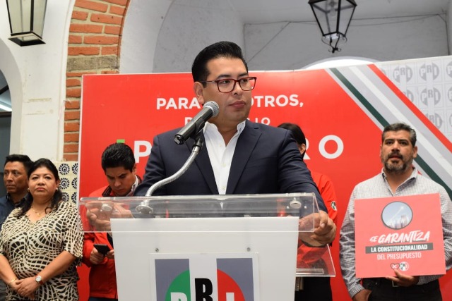Por: Cortesía PRI Puebla no respalda candidatura de Eduardo Rivera