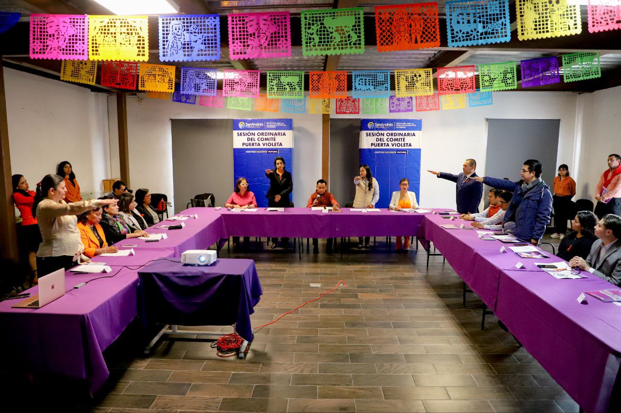 Toman protesta nuevos integrantes del Comité de la Estrategia Puerta Violeta: SACH