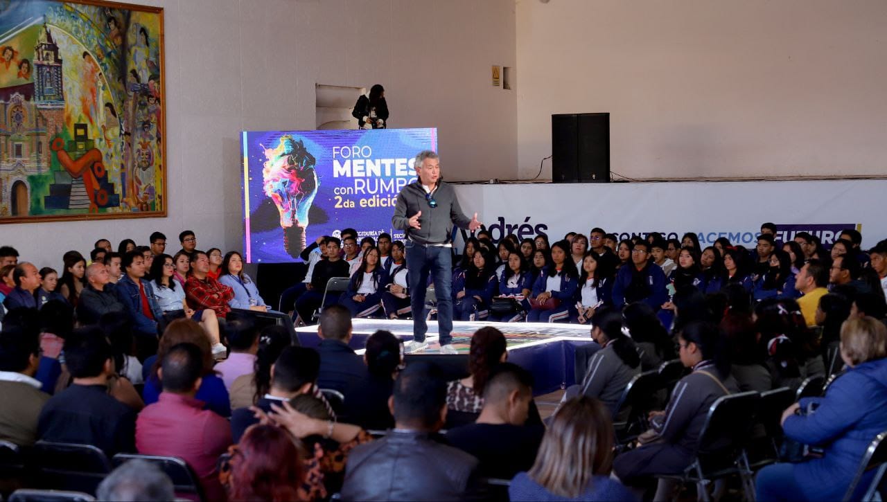 Comunicado oficial Realiza Ayuntamiento de San Andrés Cholula segunda edición del foro “Mentes con Rumbo”
