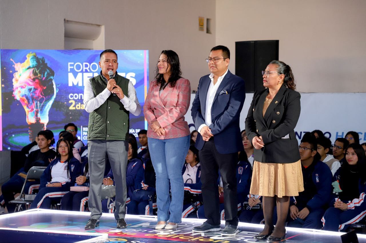 Realiza Ayuntamiento de San Andrés Cholula segunda edición del foro “Mentes con Rumbo”
