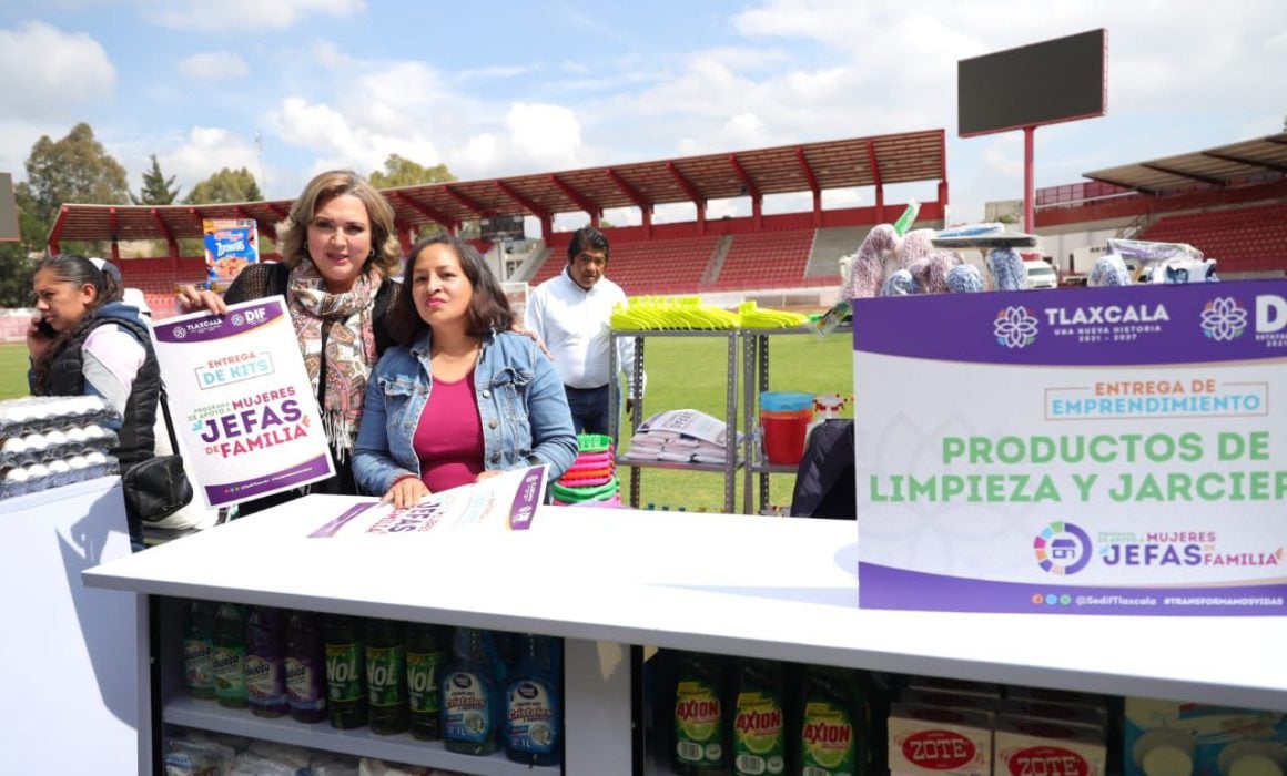 Por: Cortesía Chiautempan es beneficiado con apoyos a jefas de familia