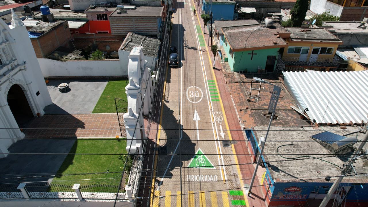 Comunicado oficial Entrega Mundo Tlatehui la rehabilitación de la Avenida 16 de Septiembre en la cabecera municipal