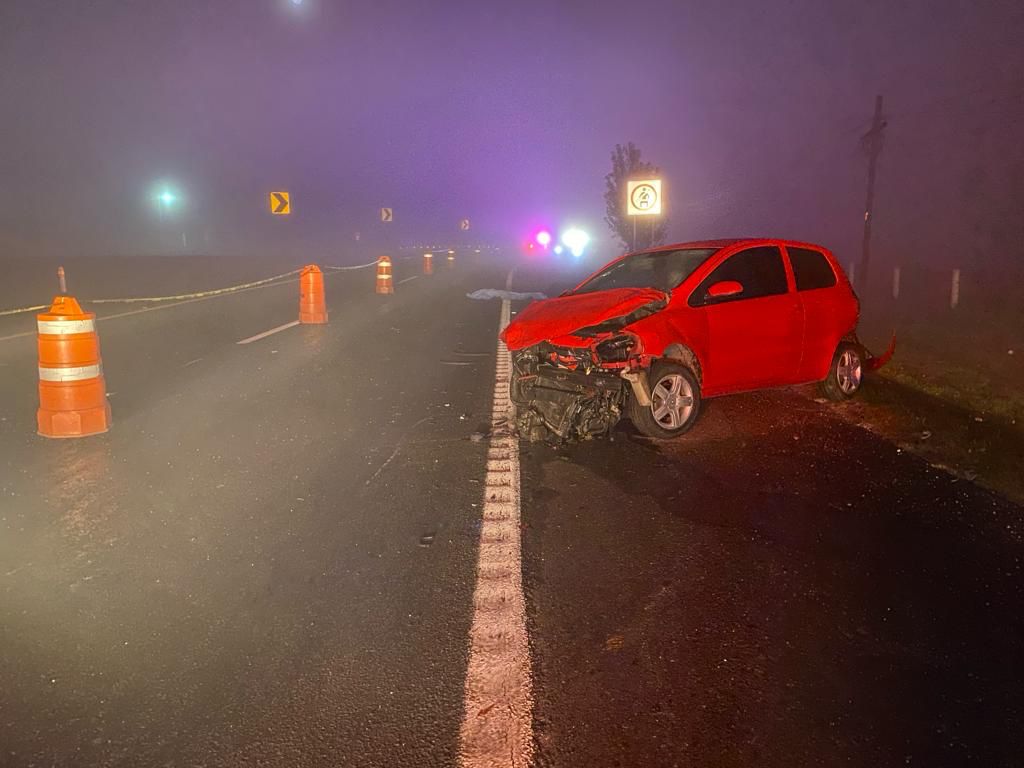 Muere joven tras salir proyectado de su coche, en Cuauhtémoc, Huamantla