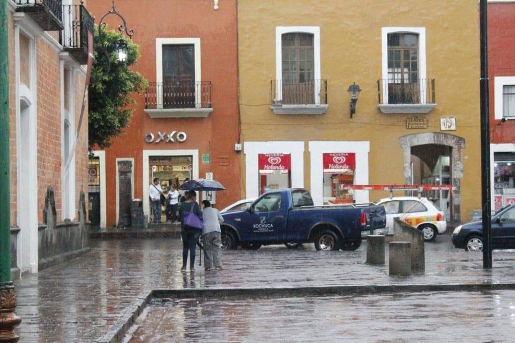 Prevén cielo nublado con lluvias puntuales fuertes para Tlaxcala