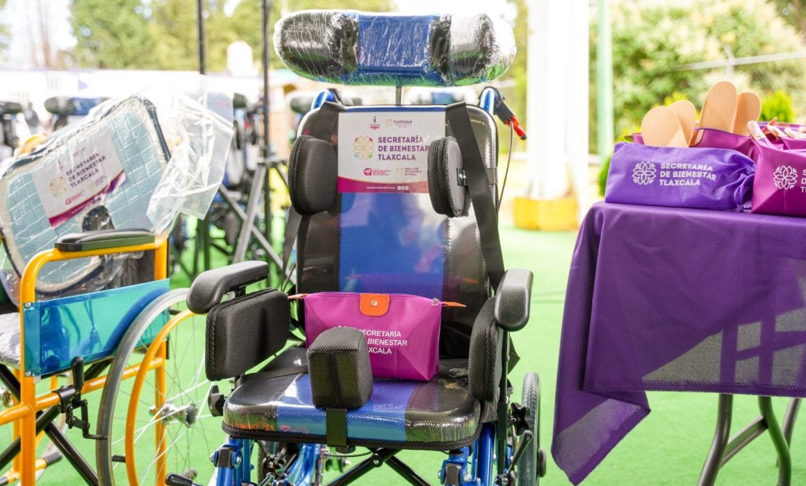 Cuenta Secretaría de Bienestar con ayudas funcionales para personas con discapacidad