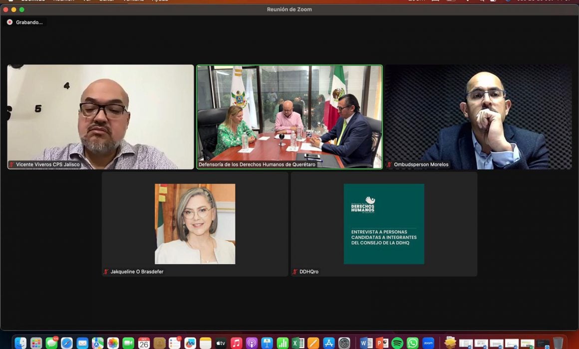 Por: Cortesía CEDH integró Comité de Selección del Consejo Ciudadano de Querétaro