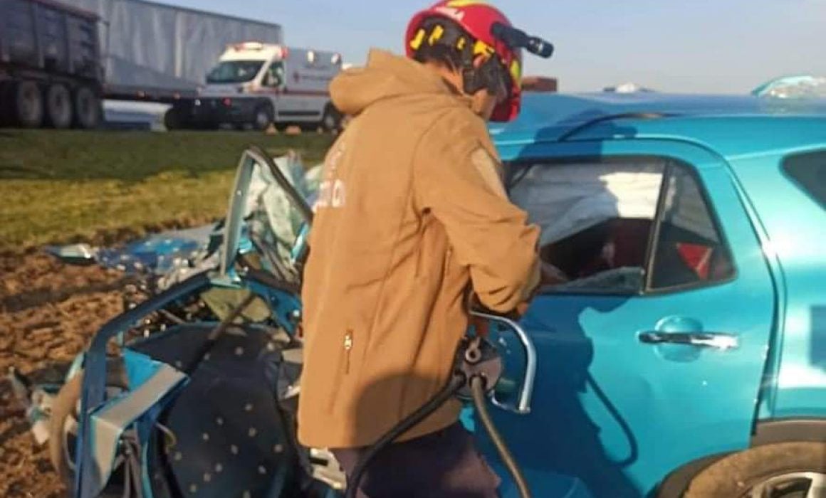 Sobrevive hombre tras ser embestido y quedar prensado en Calpulalpan