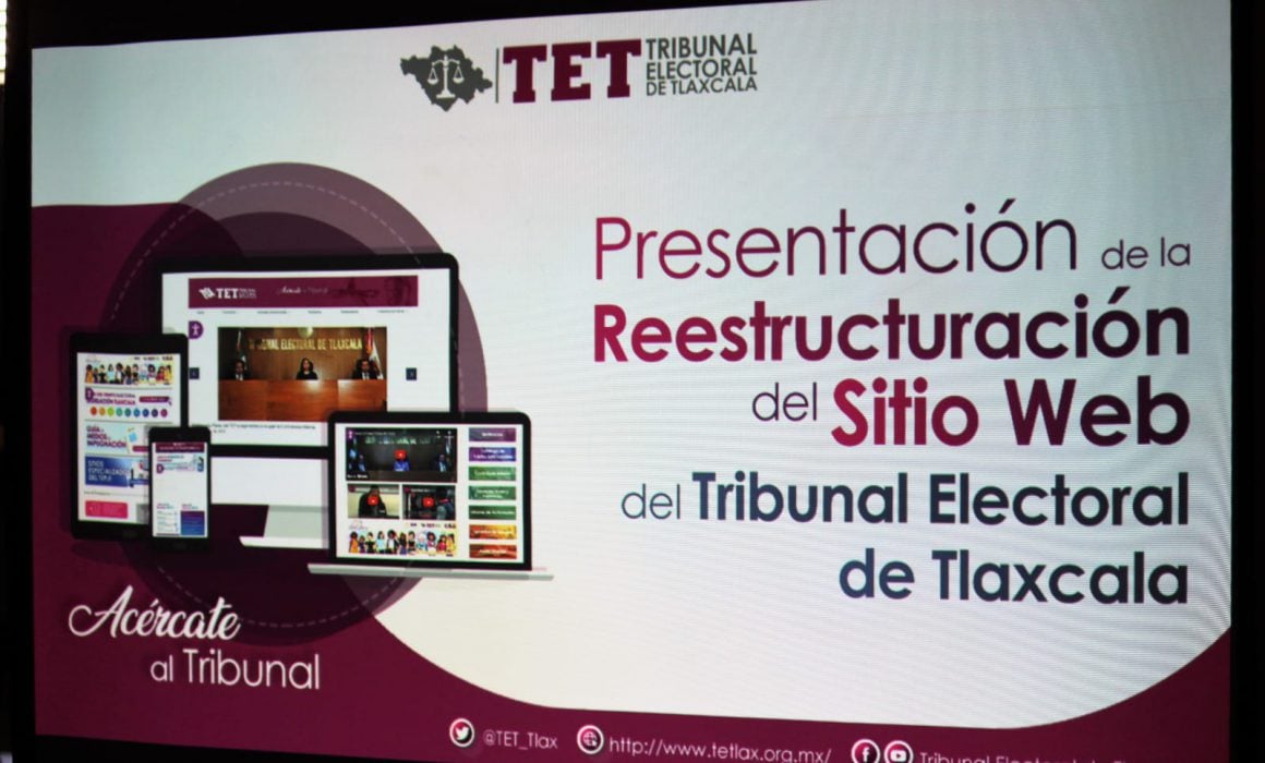 Por: Cortesía  Reestructura TET página web, agilizará accesibilidad y transparencia