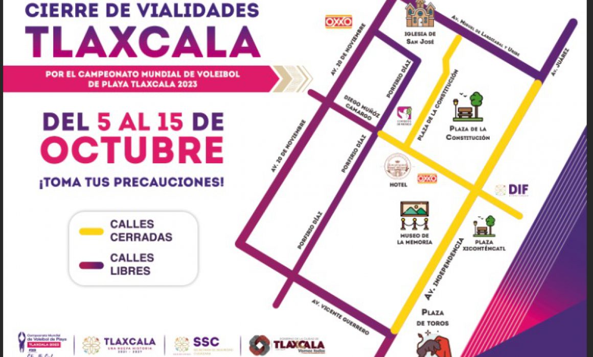 Implementa SSC operativo vial por campeonato mundial de voleibol