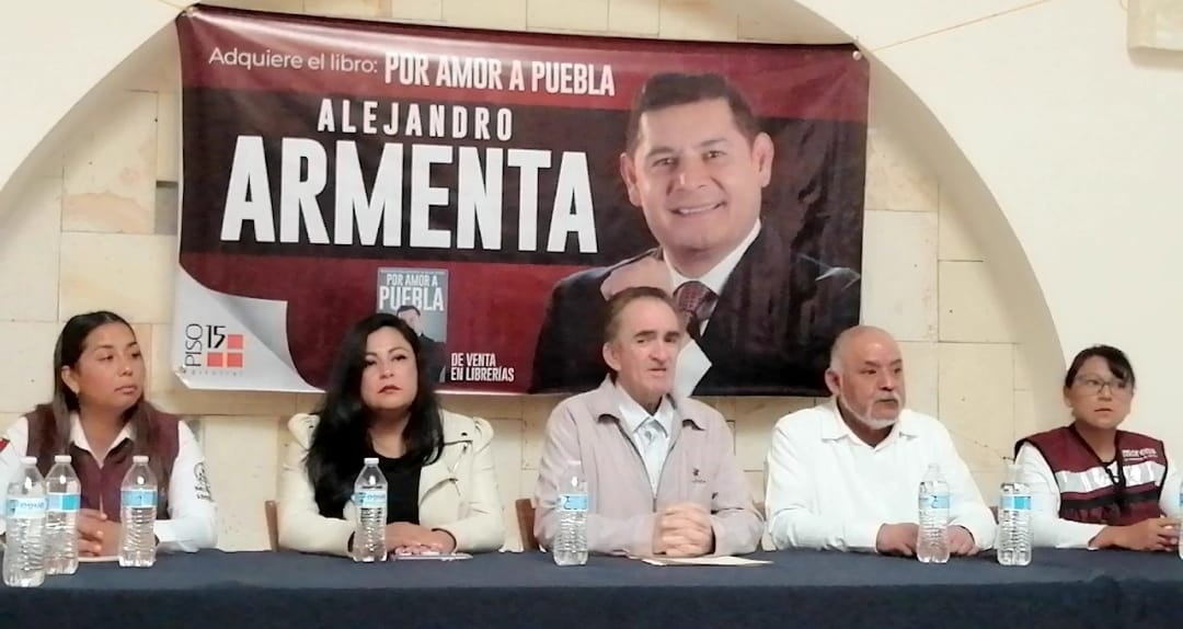 Dieron inicio actividades en favor de la 4T y del Senador Alejandro Armenta en San Pedro Cholula
