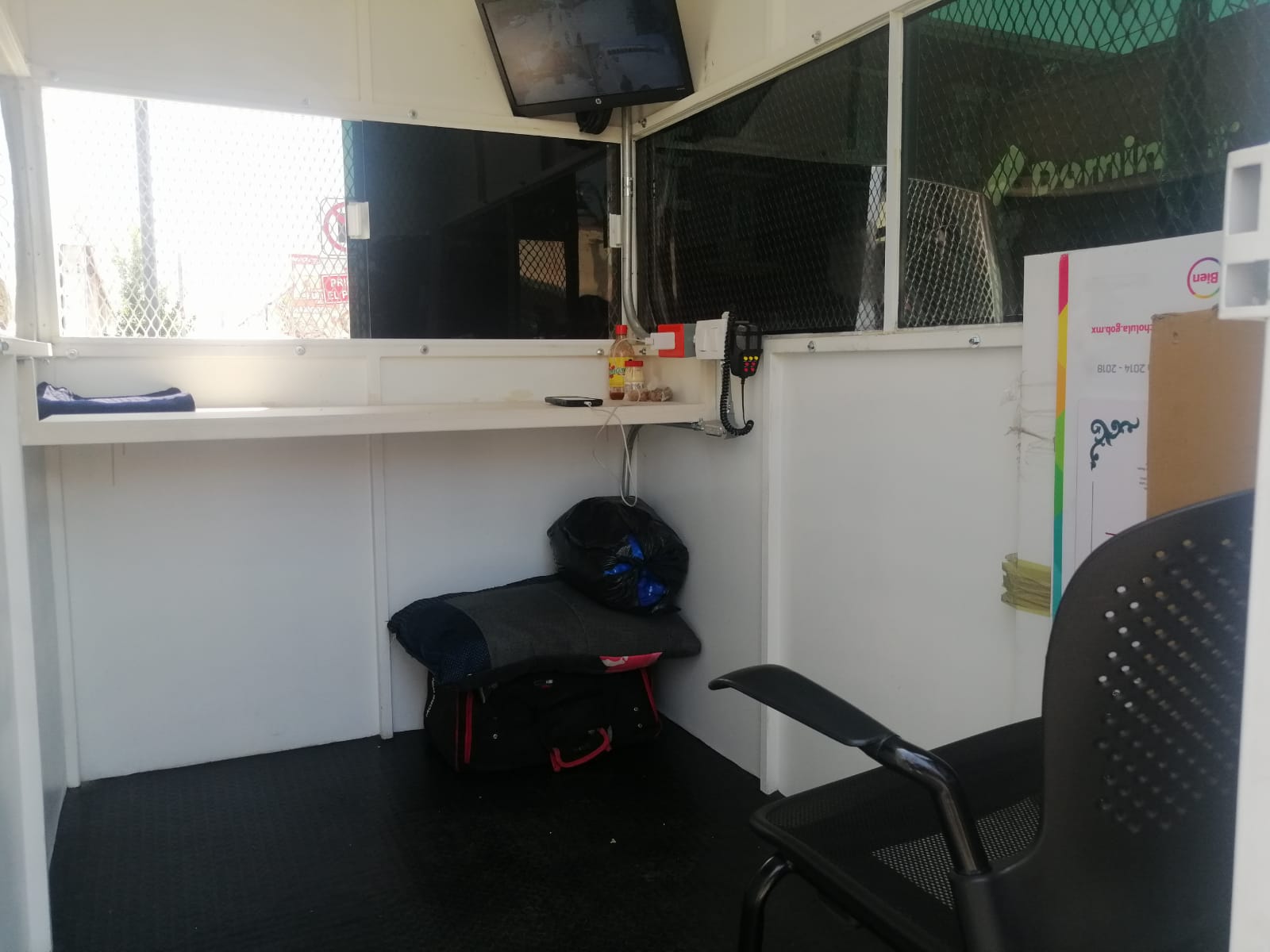 Por: Cortesía Lula Pineda Móvil de vigilancia, un aliado efectivo en la Feria Cholula 2023