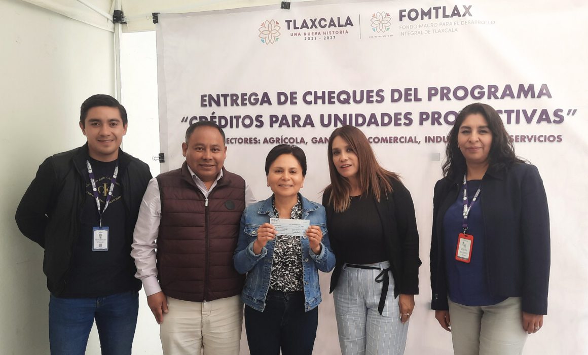 Respalda Fomtlax actividad productiva de emprendedores tlaxcaltecas
