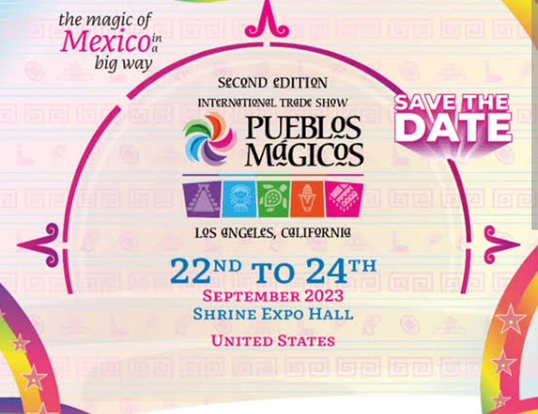 Por: Cortesía Lula Pineda Presidenta de San Pedro Cholula promueve la inversión y productos locales en el Tianguis Internacional de Pueblos Mágicos