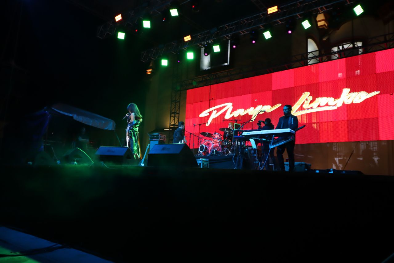 Paola Angon inaugura junto a las familias la Feria de Cholula 2023