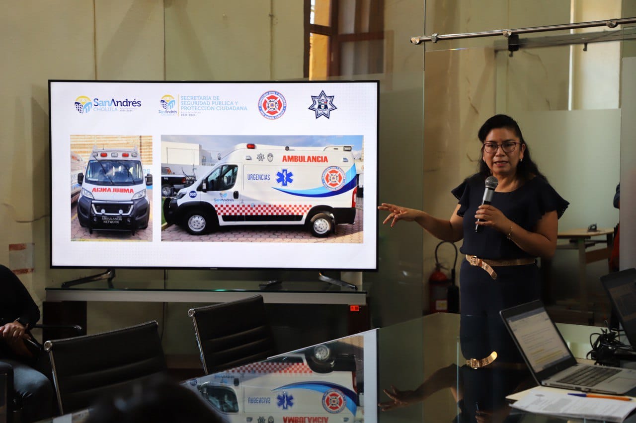 Alcalde de San Andrés Cholula refuerza compromiso con la seguridad de los ciudadanos