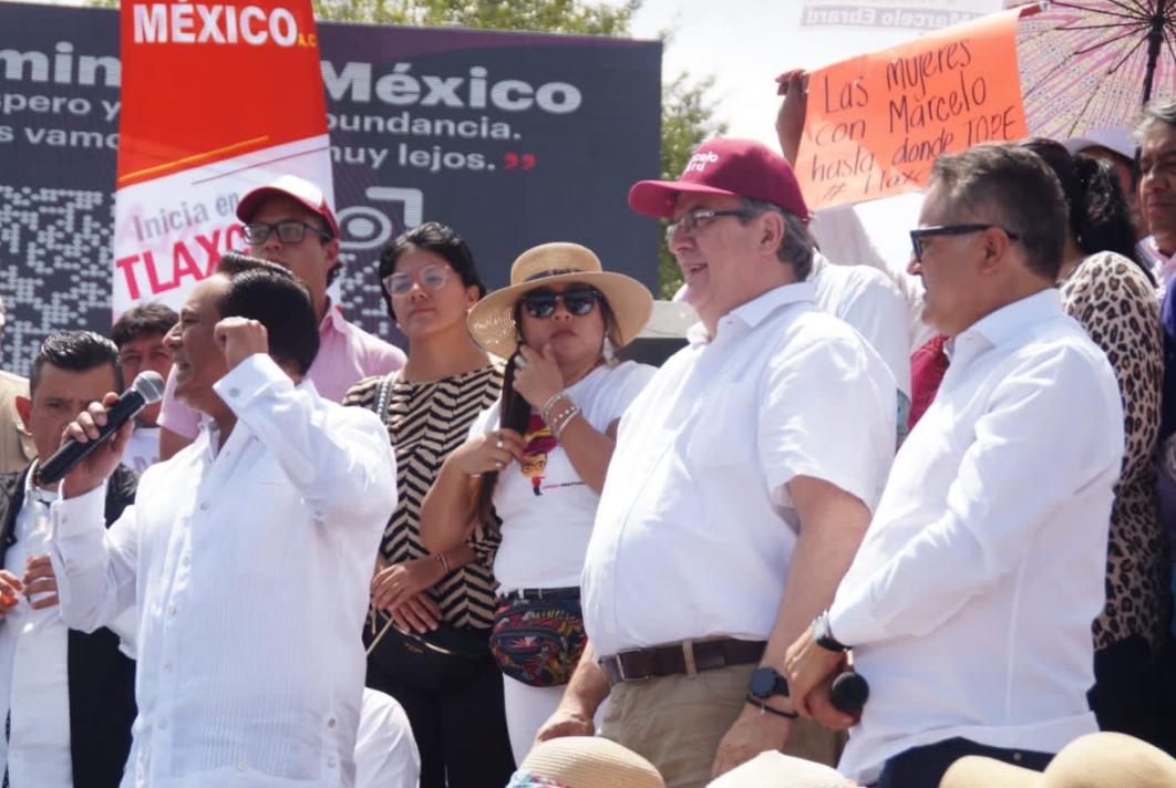 Por: Cortesía Marcelo Ebrard llegó a Tlaxcala a promover “El Camino De México”