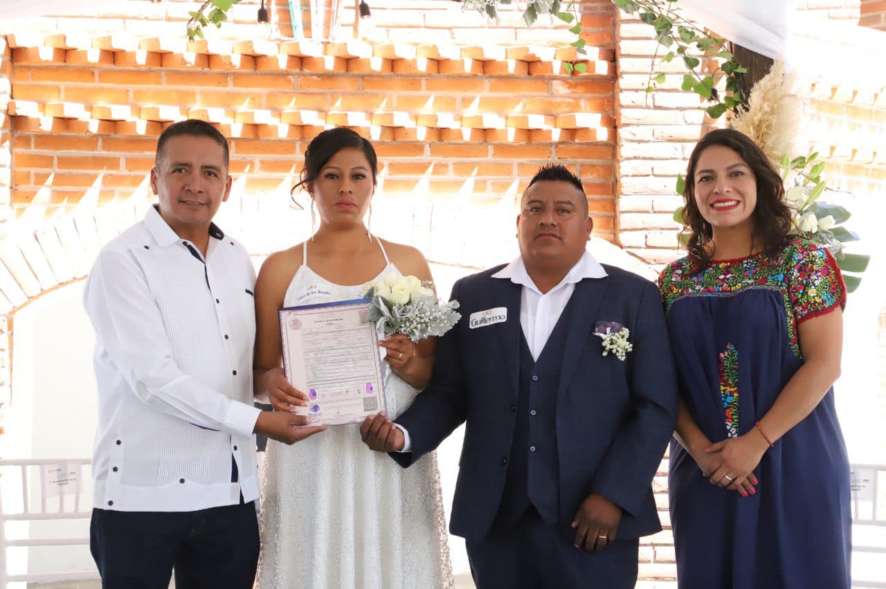 Comunicado oficial Celebró Mundo Tlatehui la tercera jornada de Bodas Civiles Gratuitas