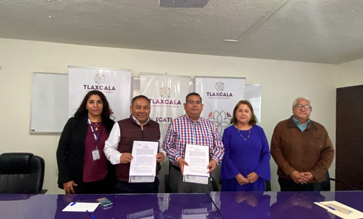 Firman convenio Fomtlax e Icatlax para facilitar créditos a emprendedores
