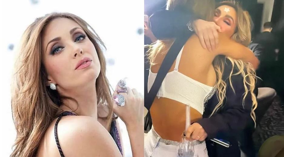 Anahí es criticada en redes tras  beber agua con precio de hasta 4 mil pesos (Vídeo)