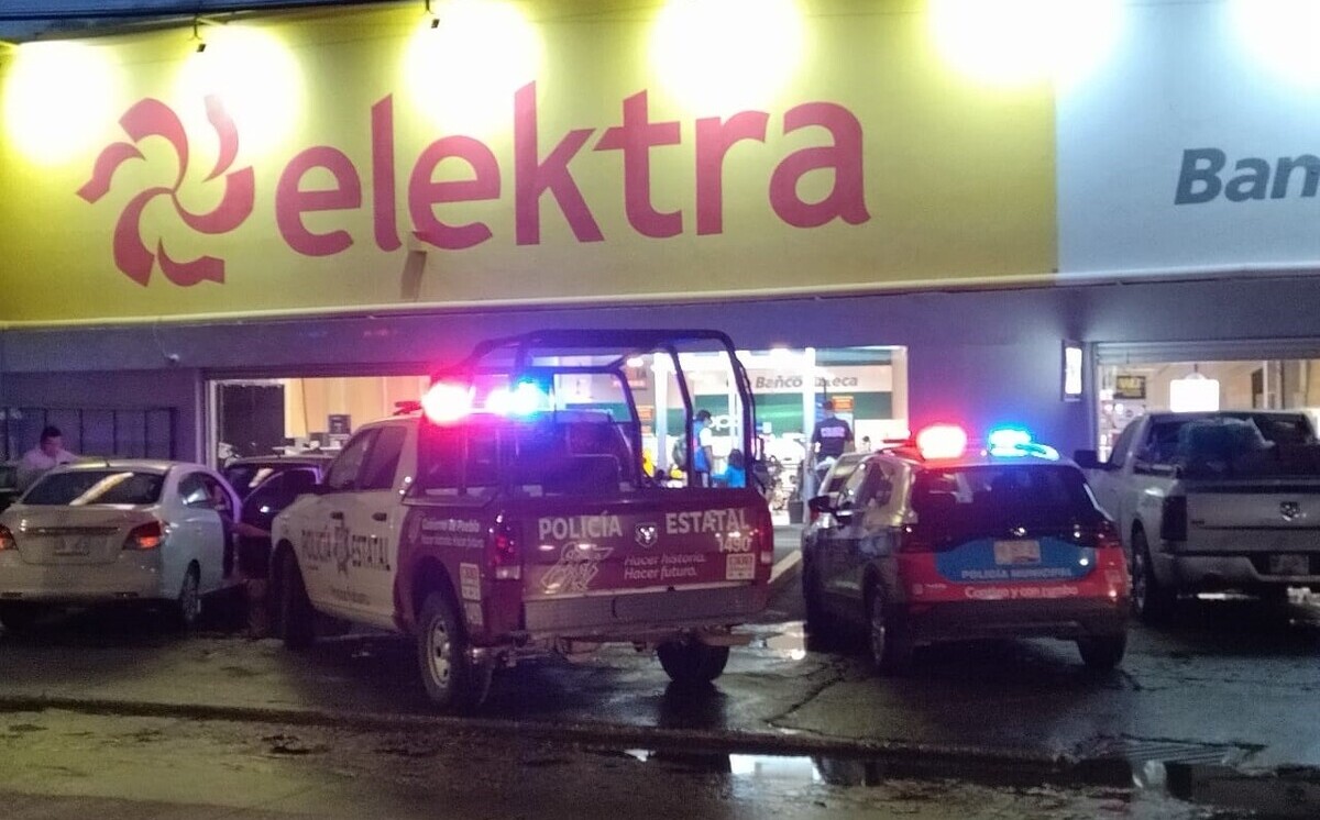 Identifican a cinco sujetos involucrados en intento de asalto a tienda Elektra