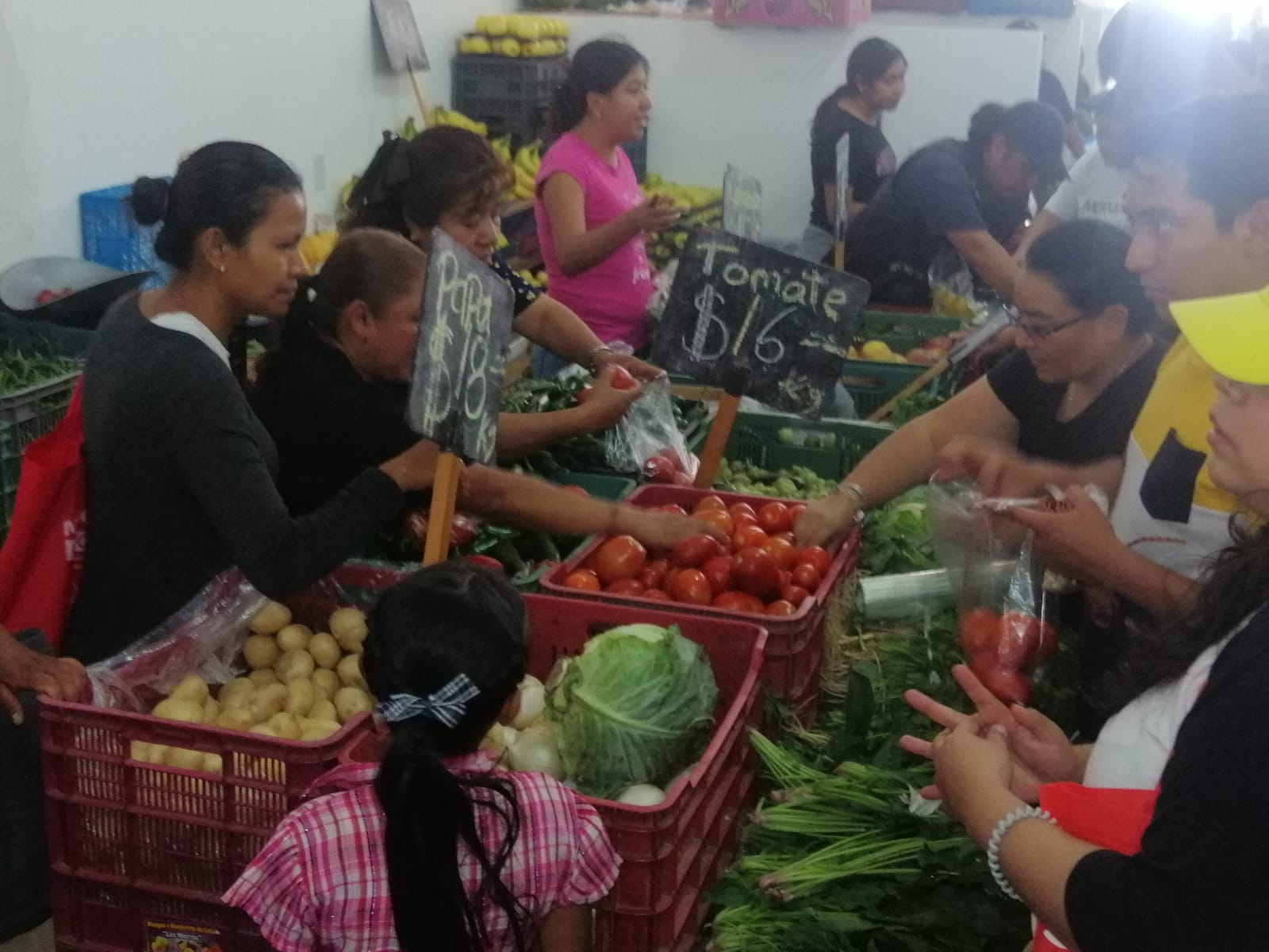 Por: Cortesía Lula Pineda Tras 45 años tianguistas del mercado municipal de Cuautlancingo inician venta en espacio digno