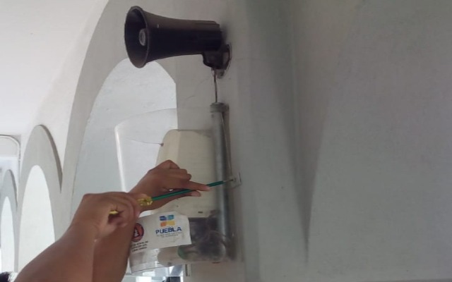 Por: Cortesía Instalación de alertas sísmicas en Puebla tiene avance de más del 50%