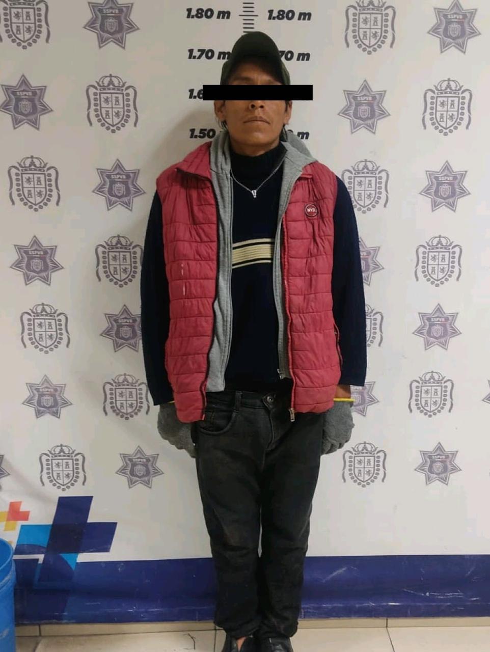 Comunicado oficial Andrés “N” es detenido por posible robo a casa habitación en Cuautlancingo
