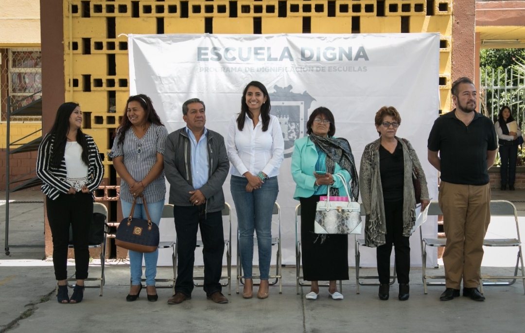 Escuelas de Huejotzingo mejoraran su imagen urbana 