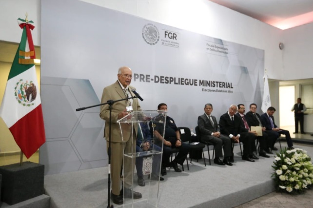 Foto: Especial En Puebla FEPADE y FGR despliegan elementos para elección extraordinaria