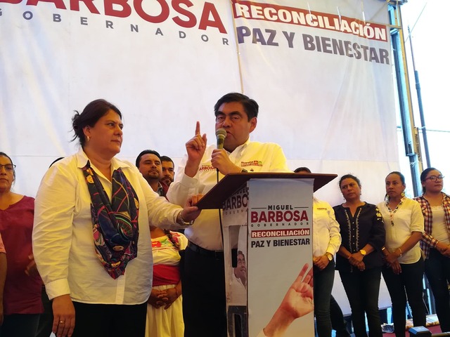 Foto: Wilmer Zárate  “Conozco la problemática por la que atraviesa cada región del estado”: Barbosa Huerta