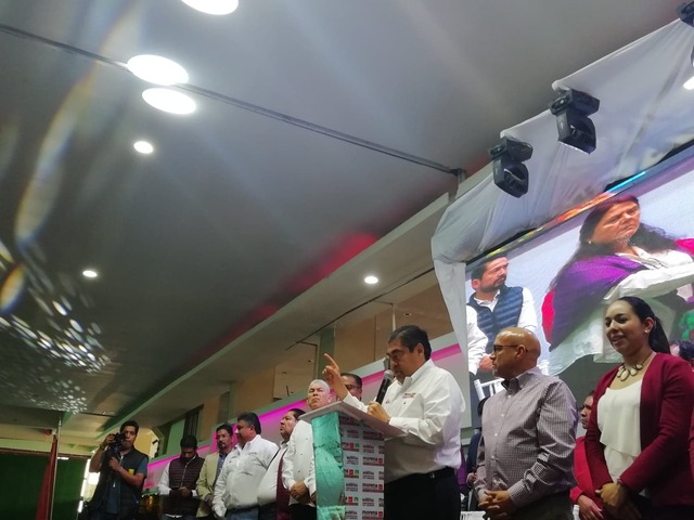 Foto: Wilmer Zárate  Promete Barbosa Huerta creación de la Secretaría del Trabajo